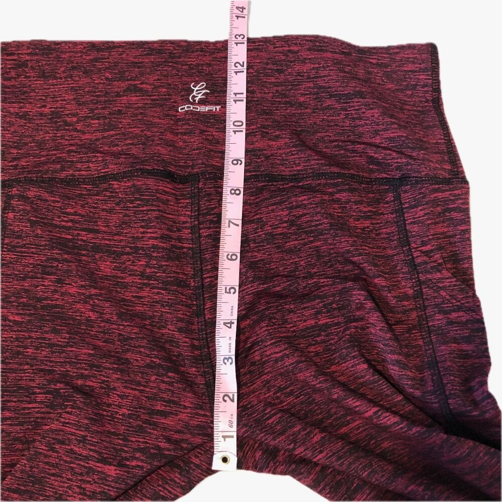 Codefit Women Yoga Workout Capri Leggings 2 Pockets Size Large - Picture 11 of 15